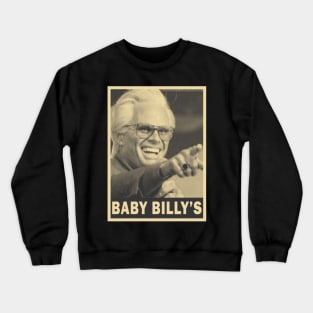 brown cream Baby Billys - retro art (exlusive) Crewneck Sweatshirt